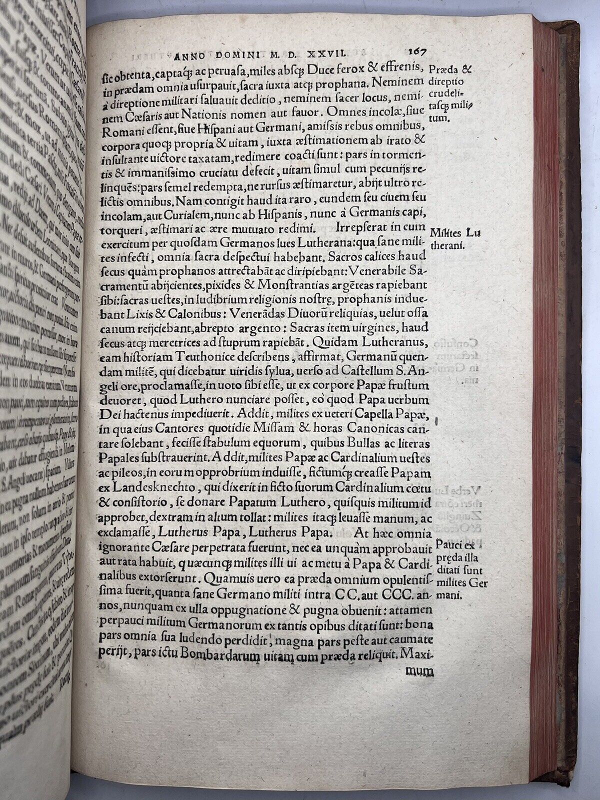 The Chronicles of Martin Luther 1549 Post Incunable