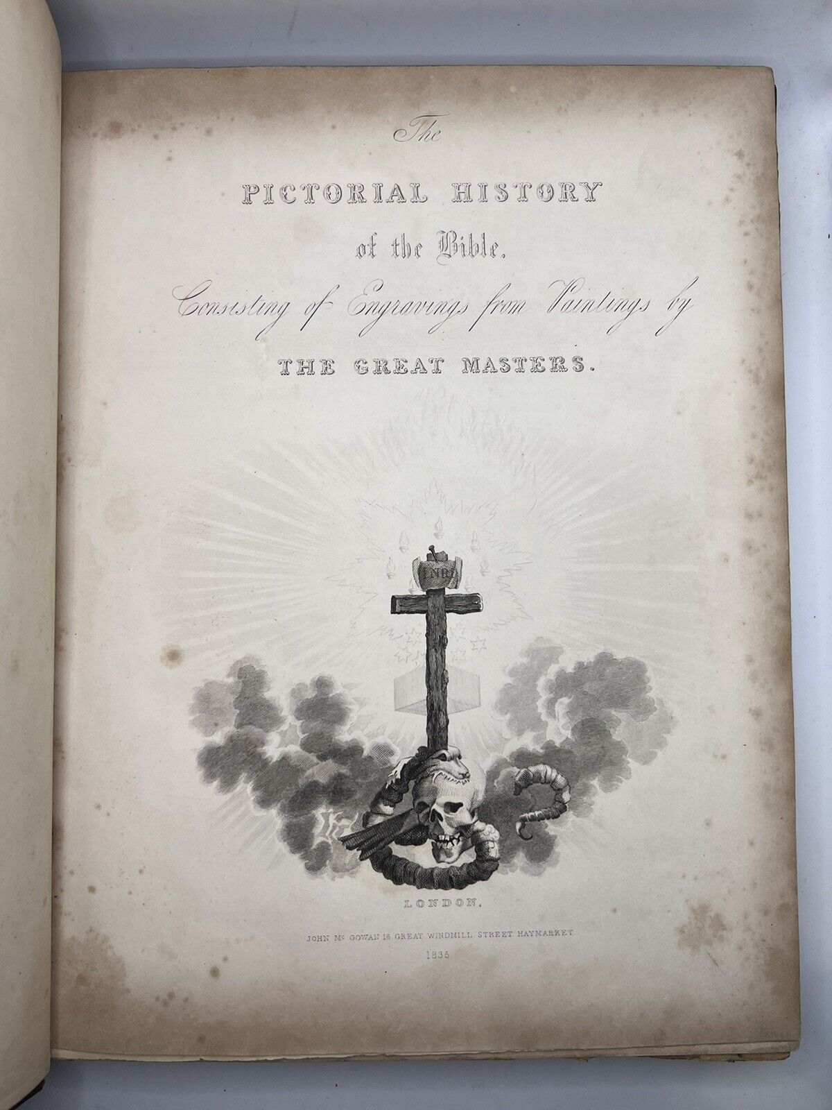 The Pictorial History of the Bible 1834-5