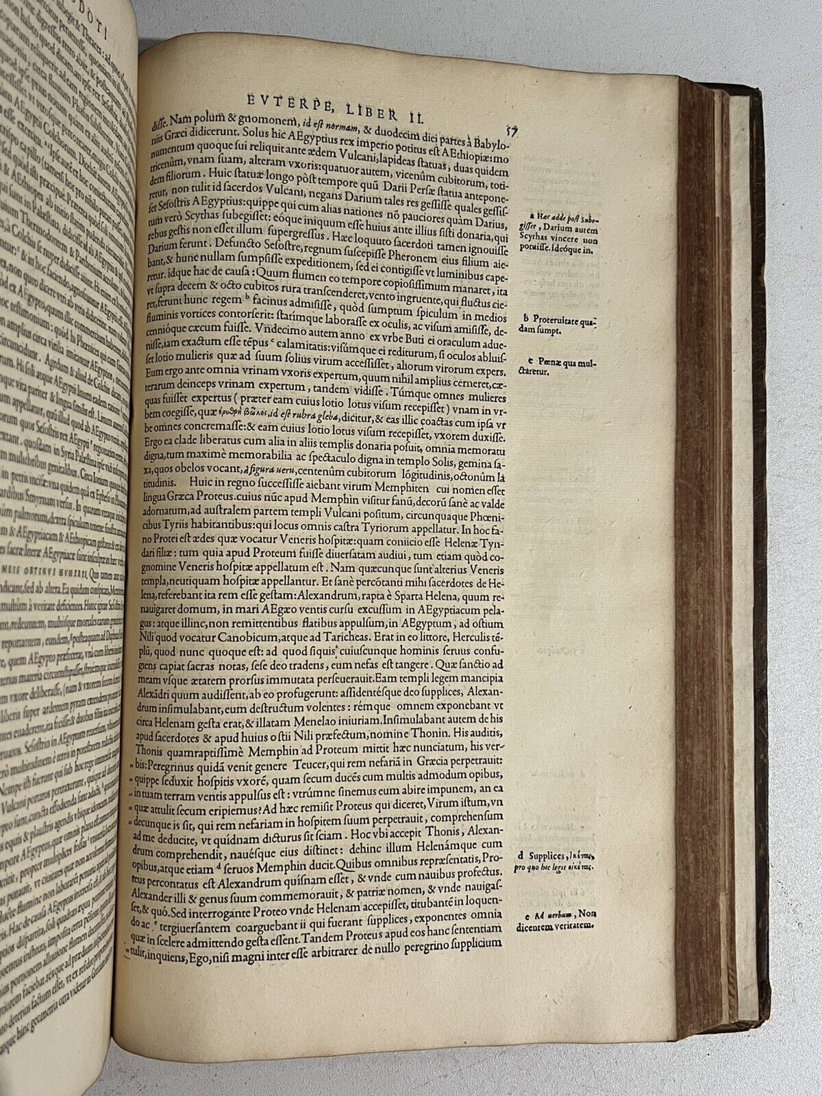 Herodotus Historia 1566-70: Estienne Folio