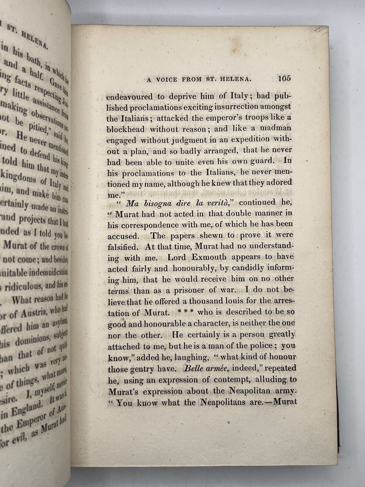 Napoleon in Exile by Barry E. O'Meara 1822