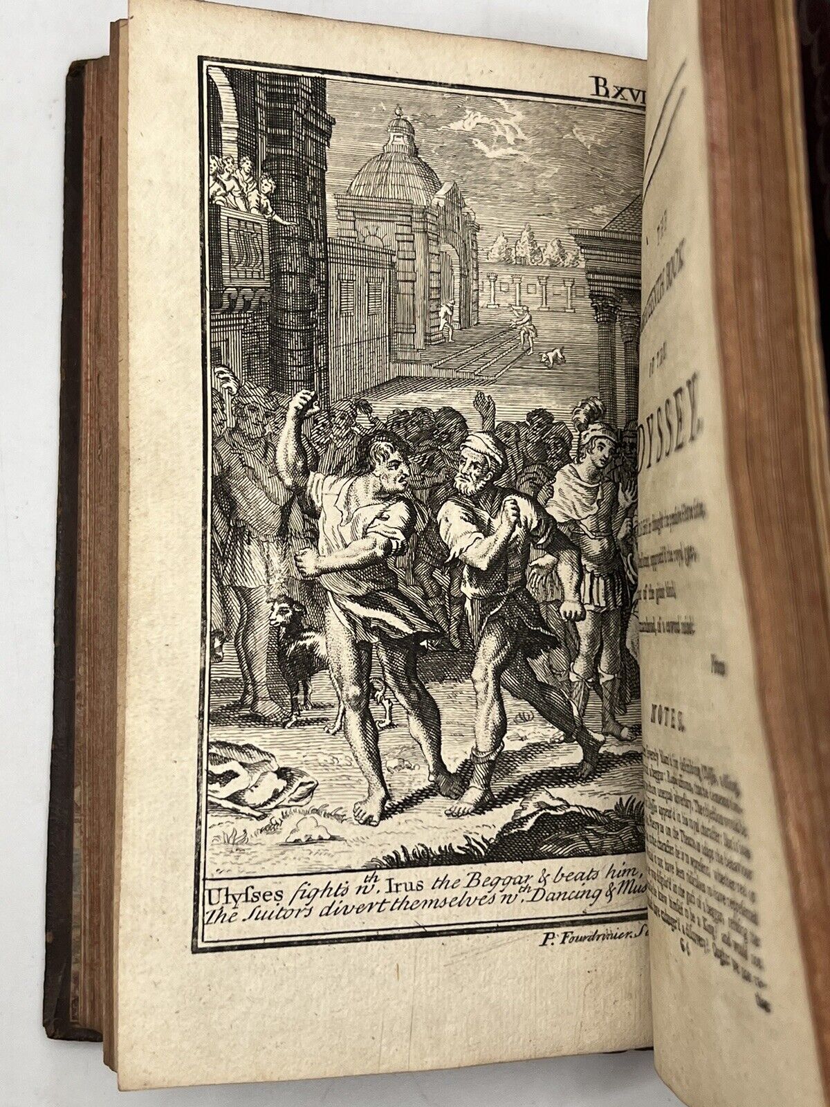 The Odyssey of Homer 1725 Alexander Pope Translation First Edition Thus