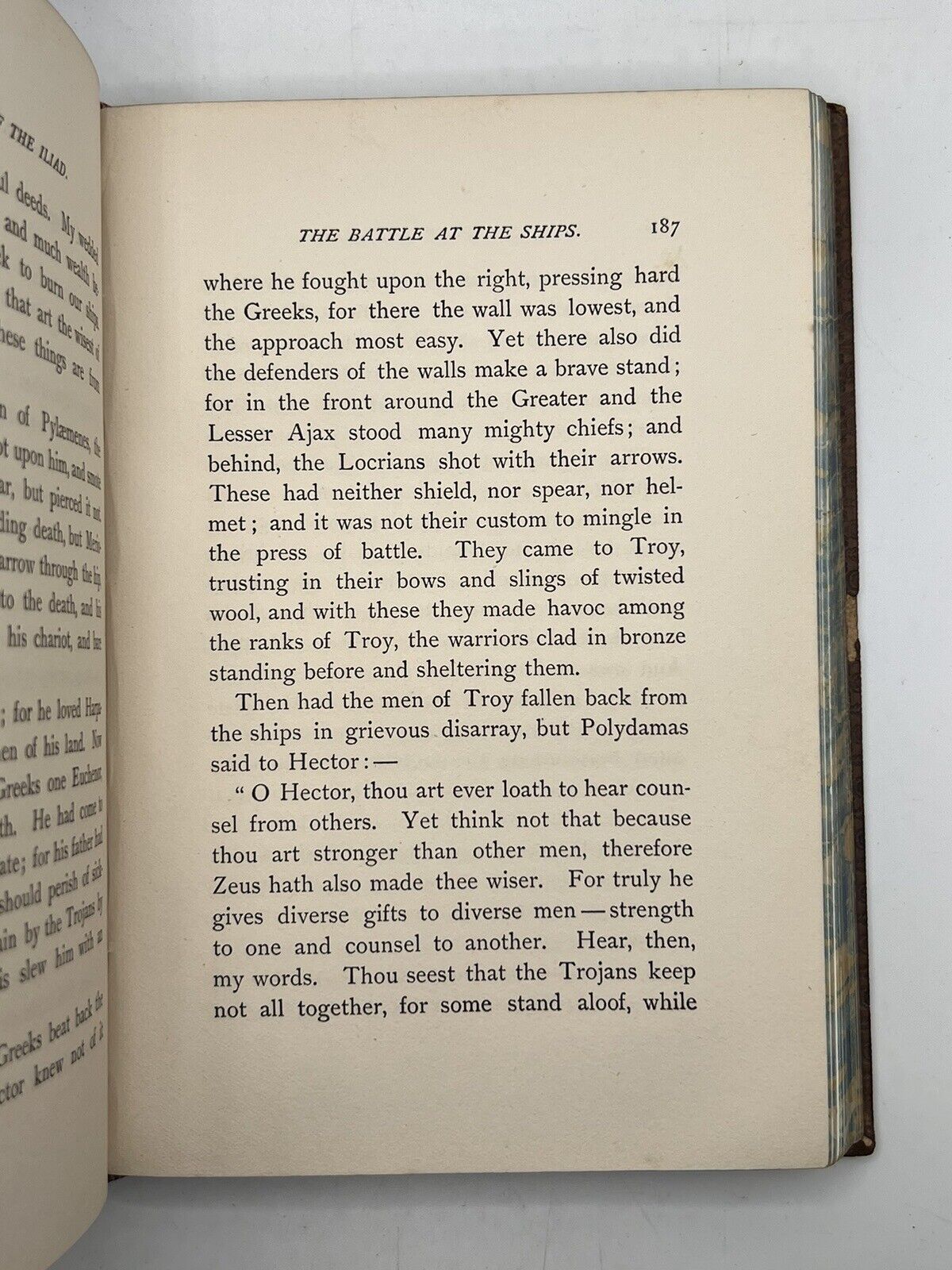 The Story of Homer's Iliad 1904
