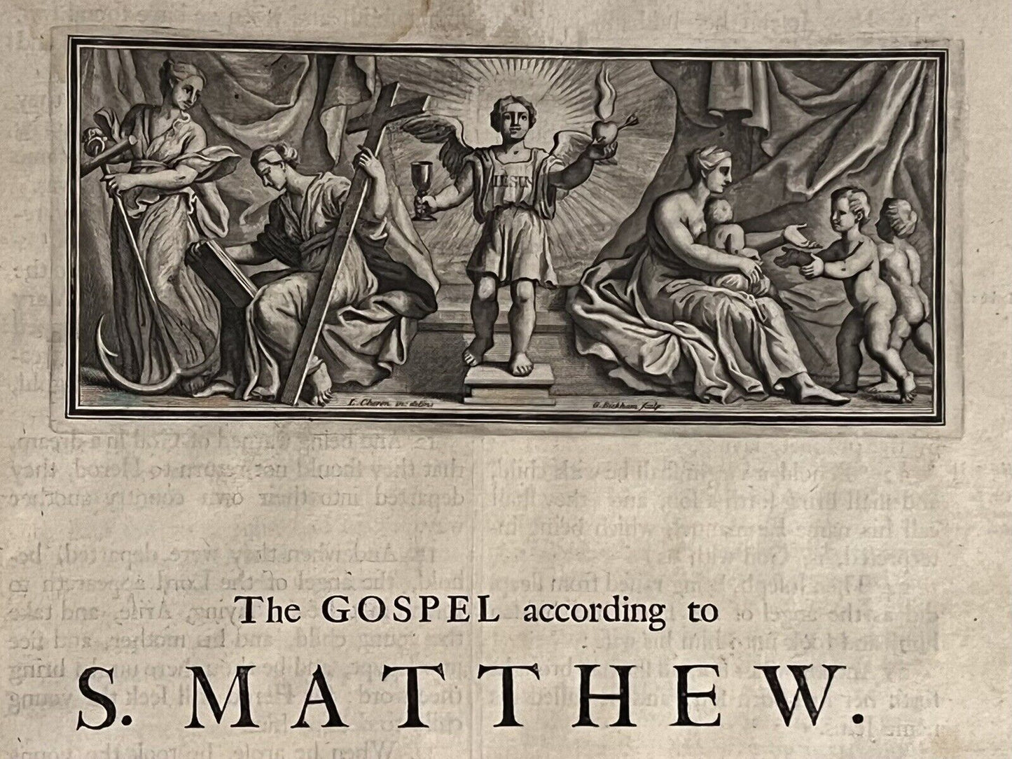 The Vinegar Bible 1716-1717 John Baskett