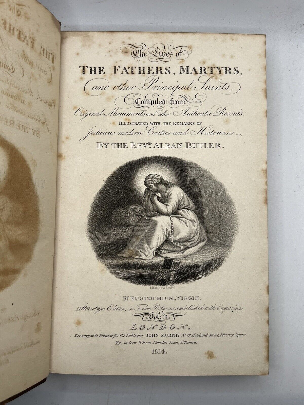 Butler's Lives of the Fathers, Martyrs, and Saints 1854