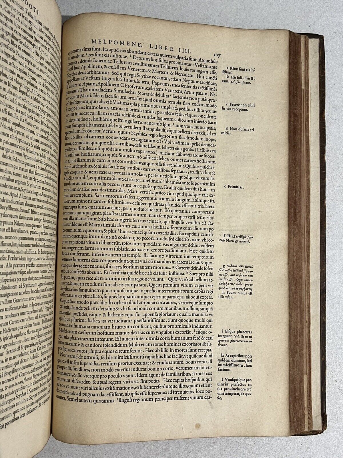 Herodotus Historia 1566-70: Estienne Folio