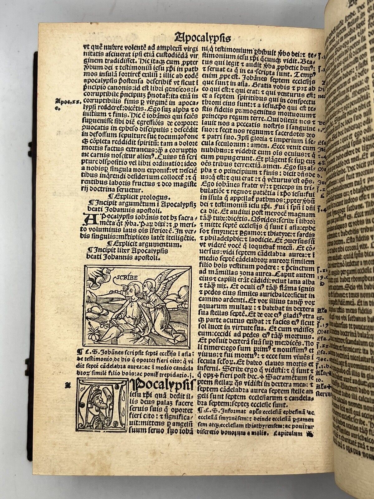 Biblia Latina 1514; Illustrated Post-Incunable Octavo Bible