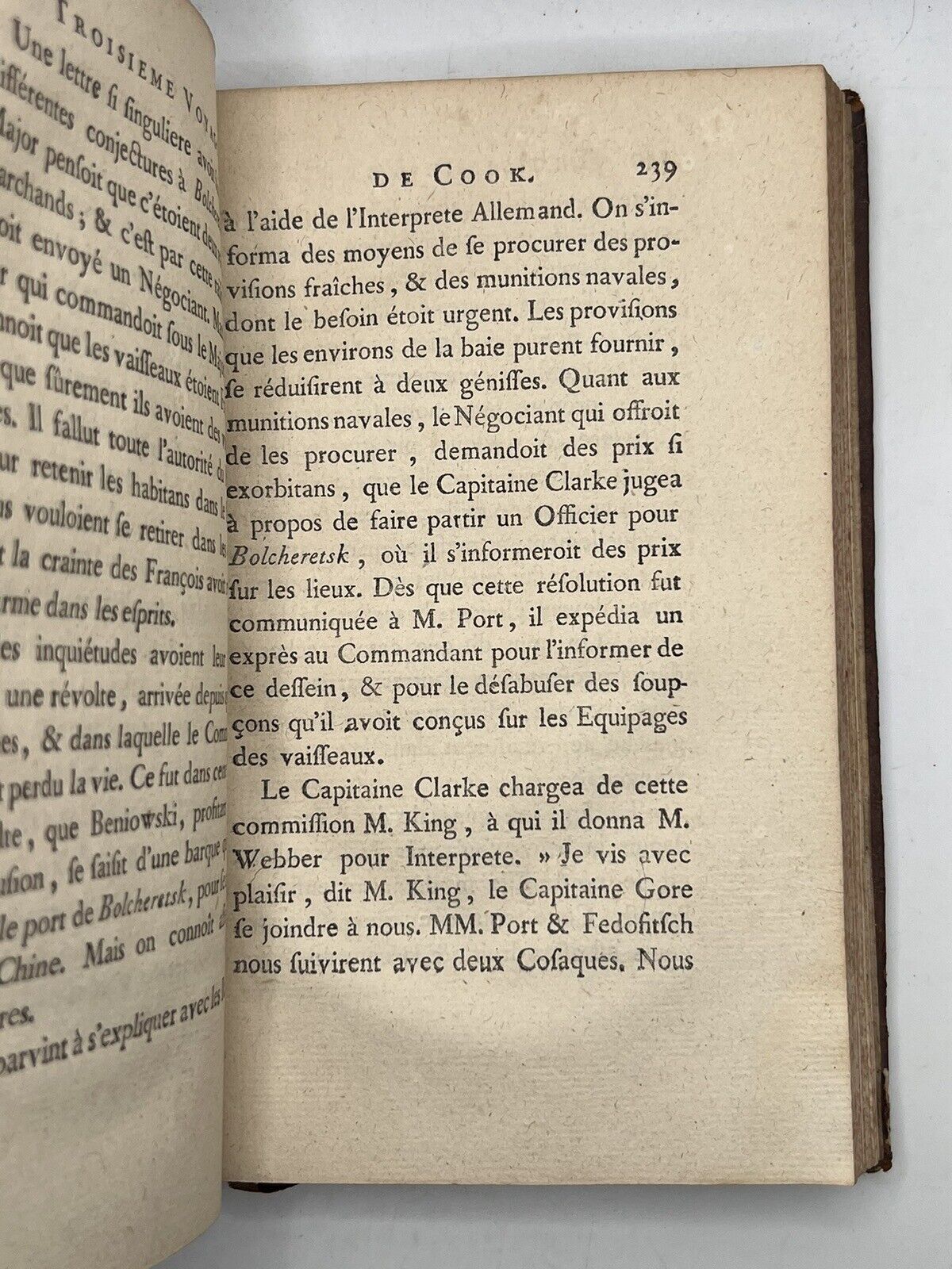 The Third Voyage of Captain Cook 1785 Very Rare Pirated Edition