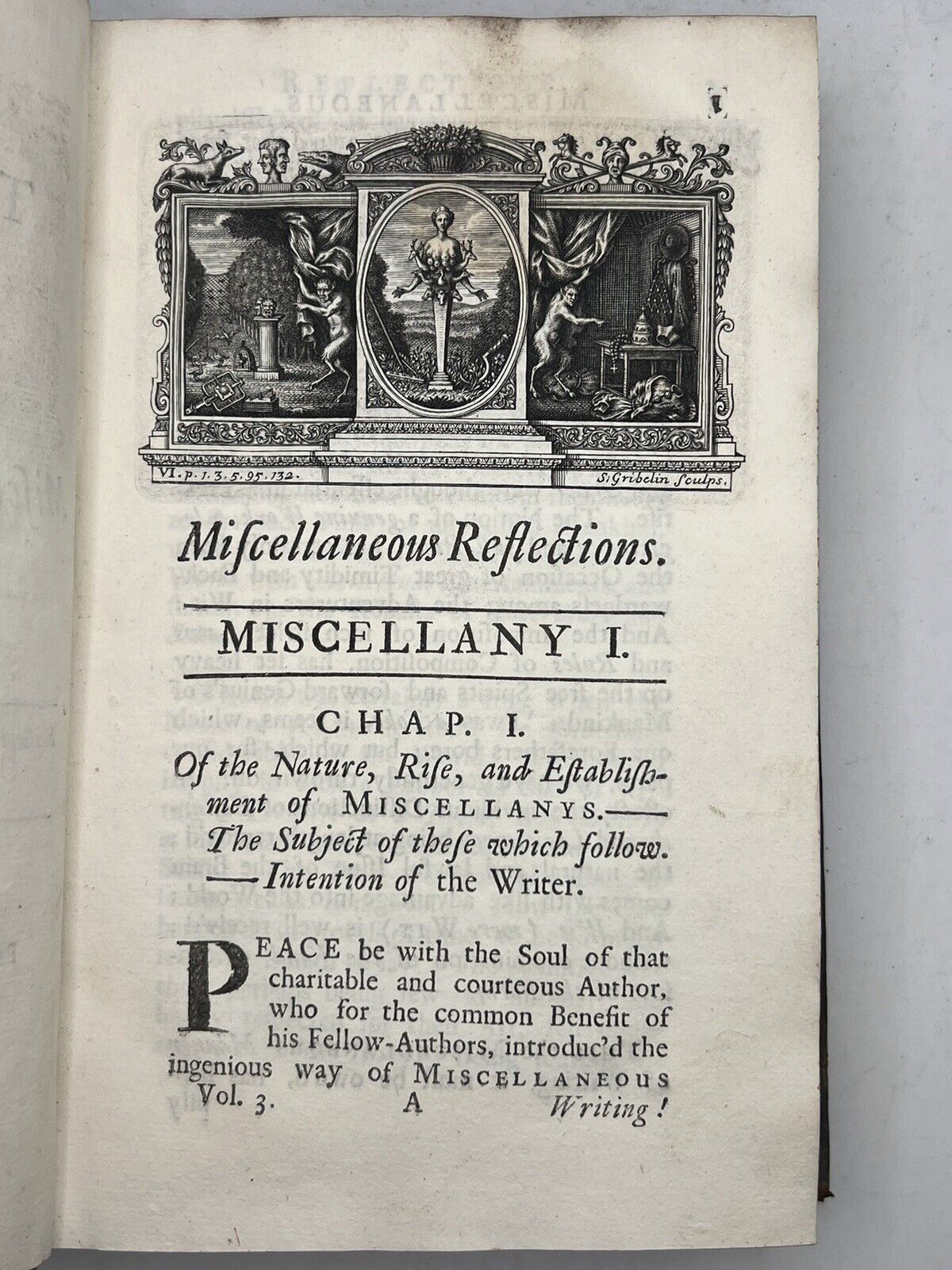 Characteristicks of Men by the Earl of Shaftesbury 1727