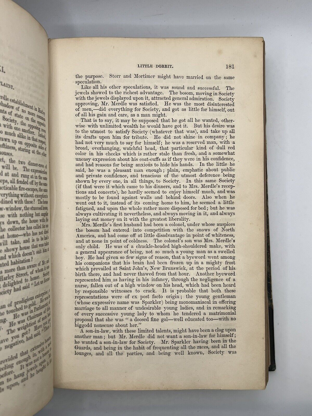 Little Dorrit by Charles Dickens 1857 First Edition