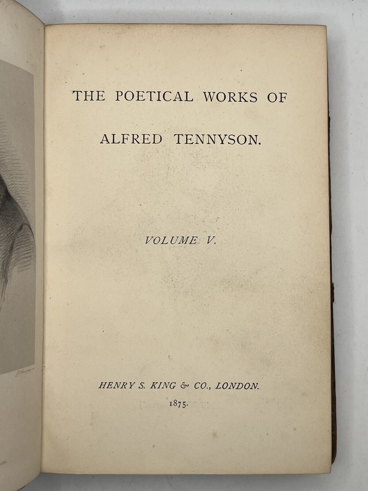 The Works of Alfred Tennyson 1875