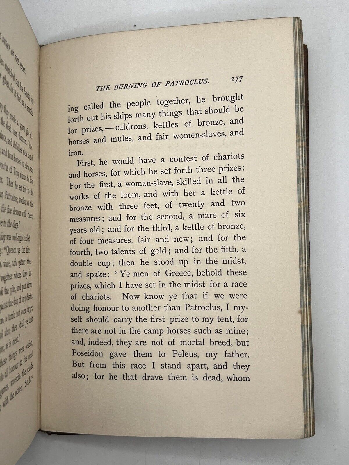 The Story of Homer's Iliad 1904