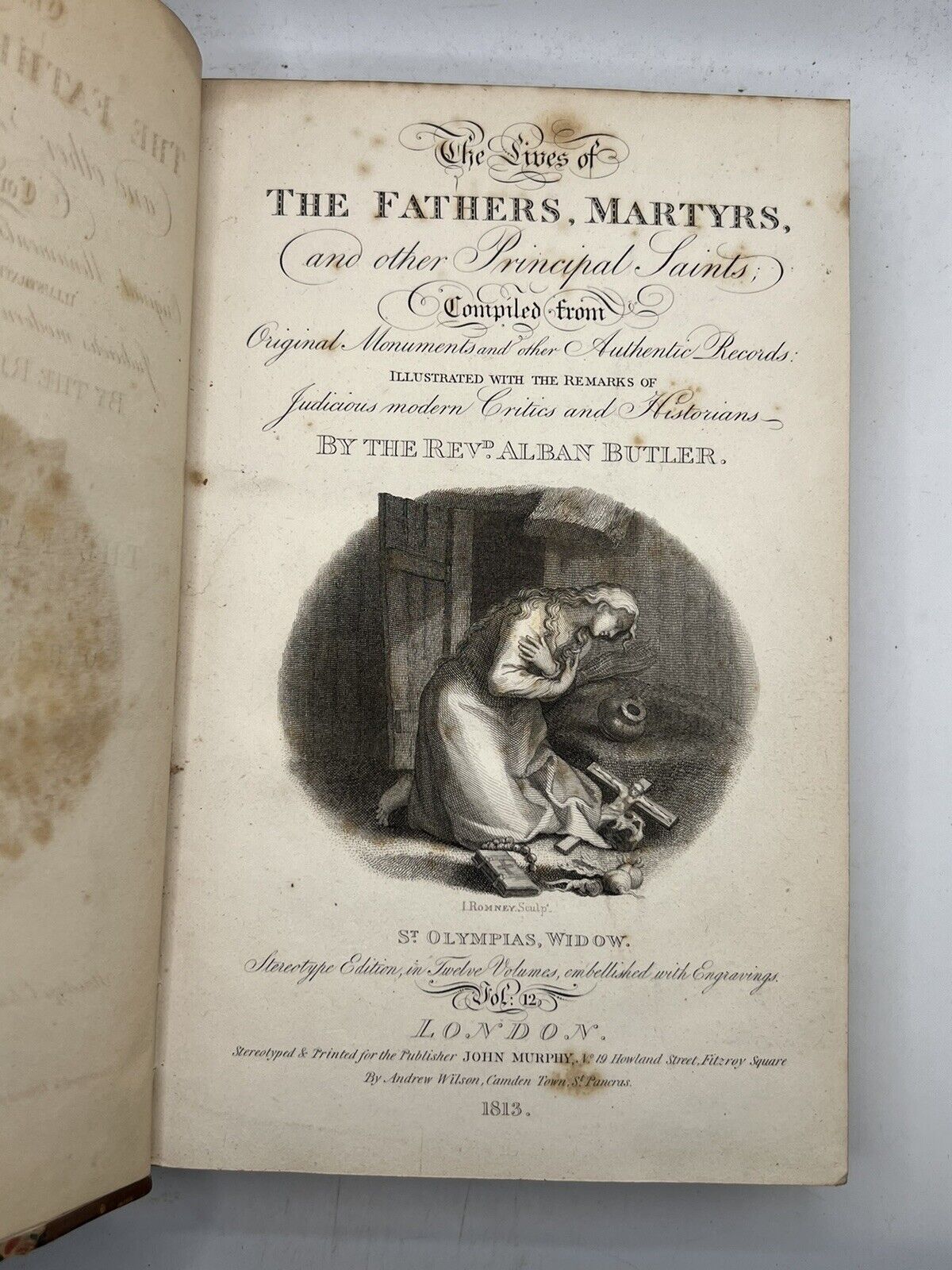 Butler's Lives of the Fathers, Martyrs, and Saints 1854