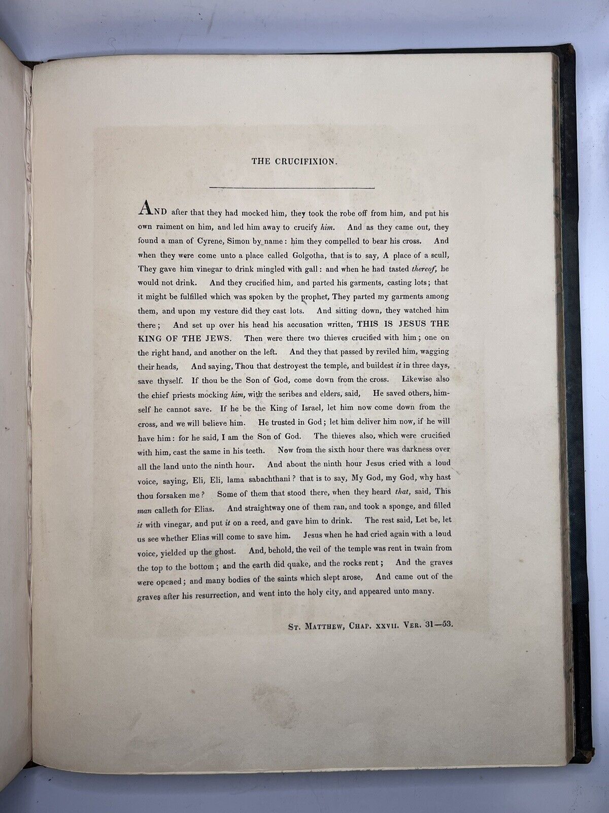 The Pictorial History of the Bible 1834-5