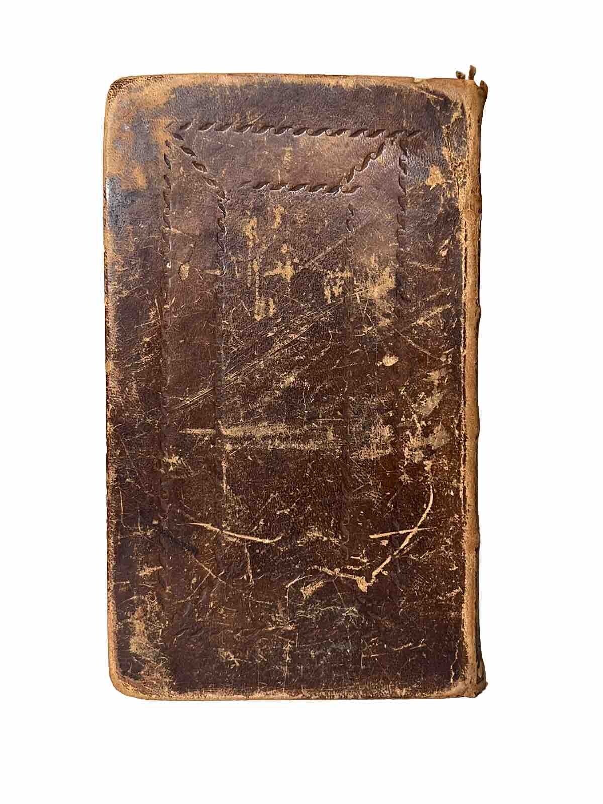 Antique King James Bible 1828 American Civil War Provenance