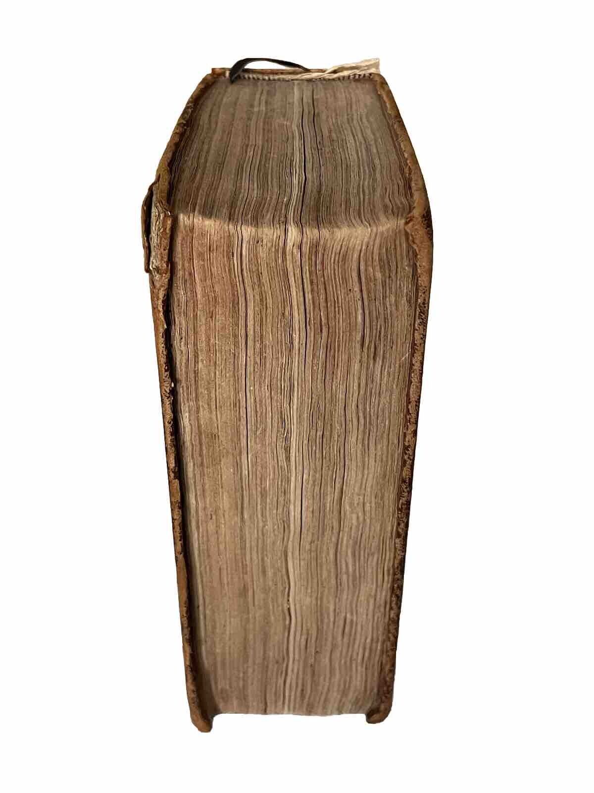 Antique King James Bible 1828 American Civil War Provenance