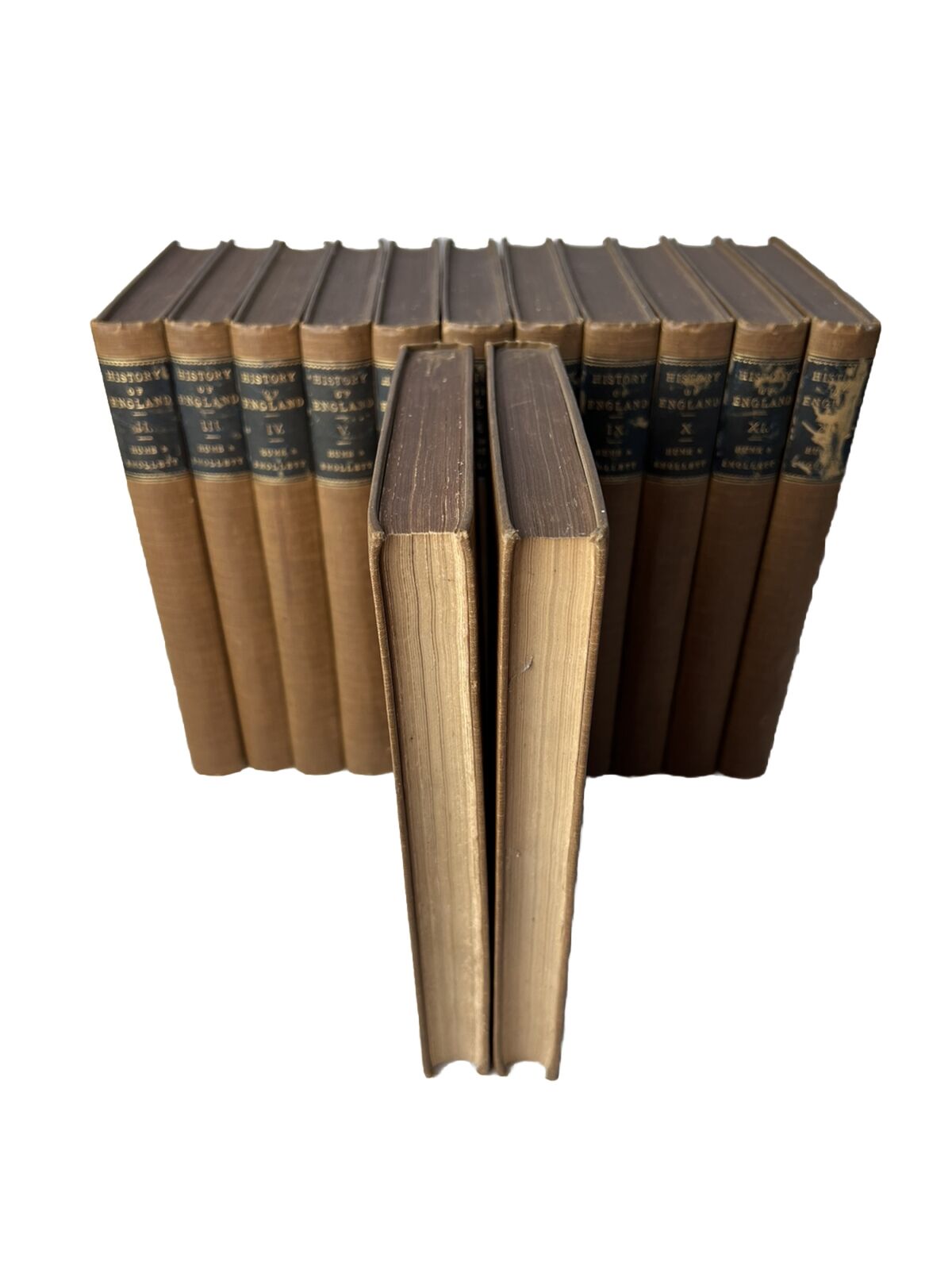 The History of England by David Hume and Tobias Smollett 1825