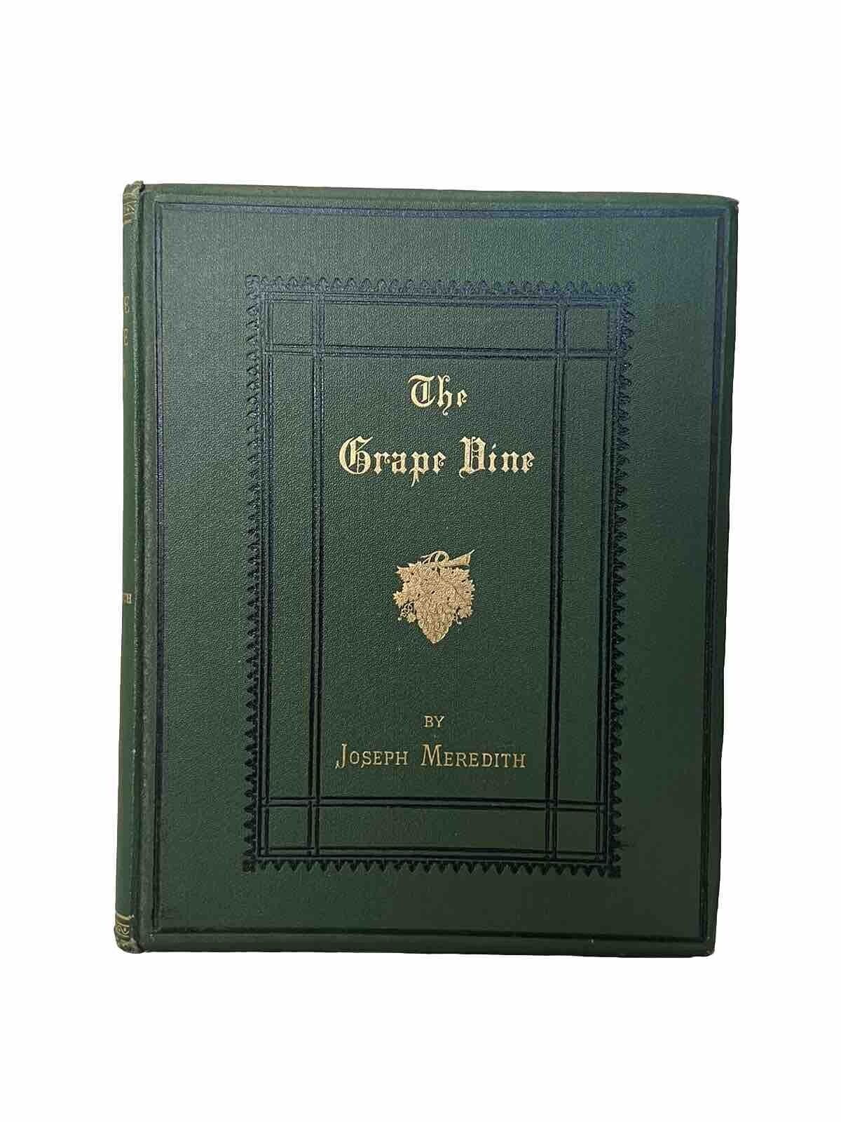 The Grape Vine by Joseph Meredith 1876 First Edition