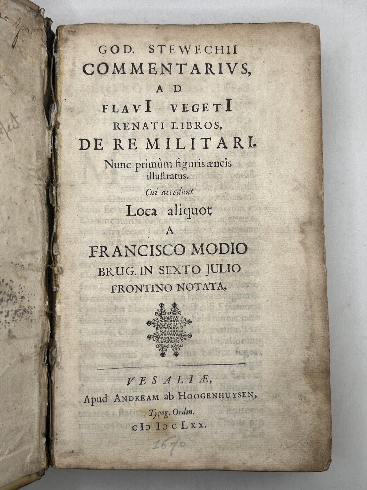 Ancient Rome Military Strategy 1670