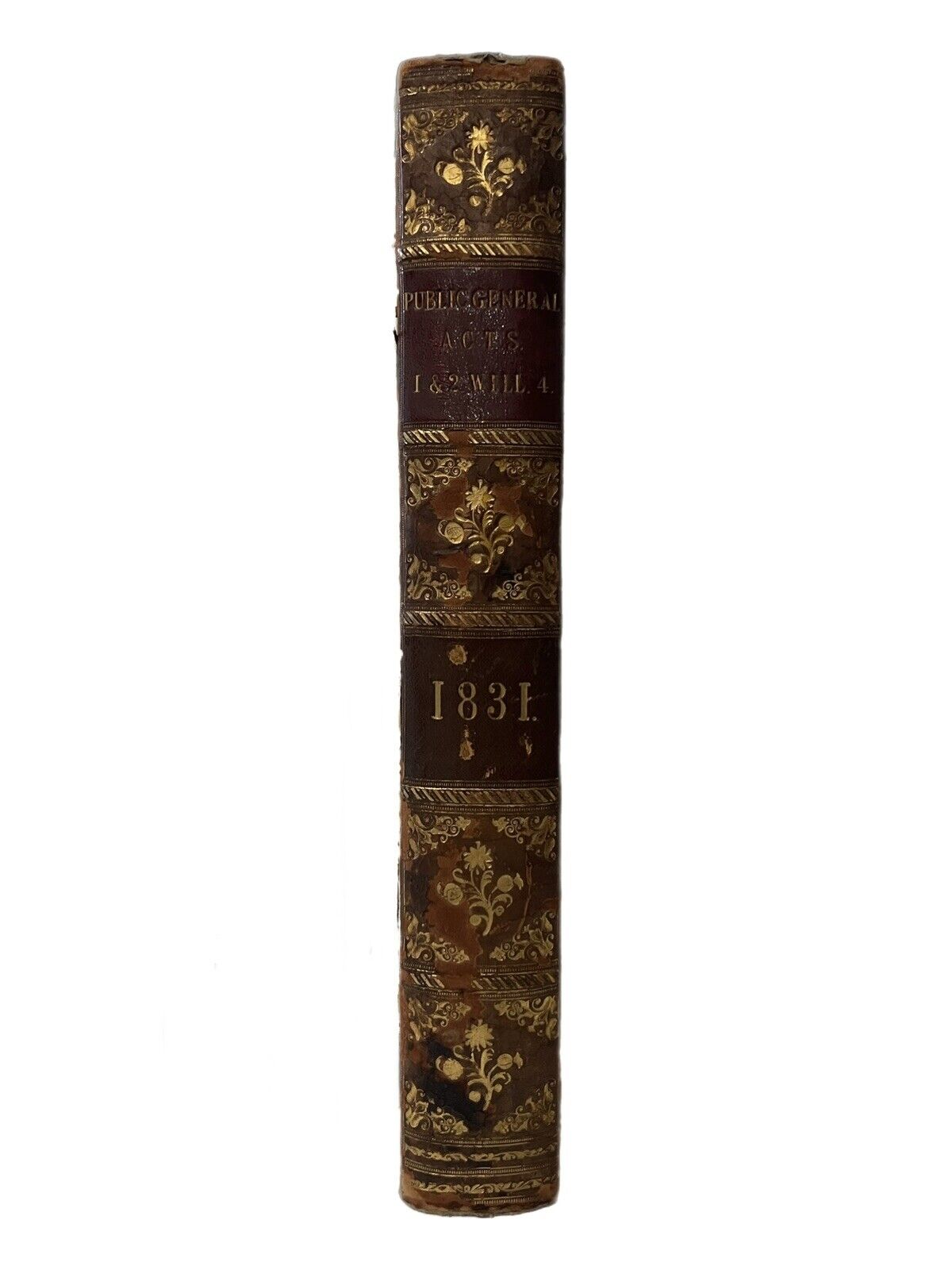 A Collection of the Public General Statutes 1831 Royal Binding, UK Chancery Copy