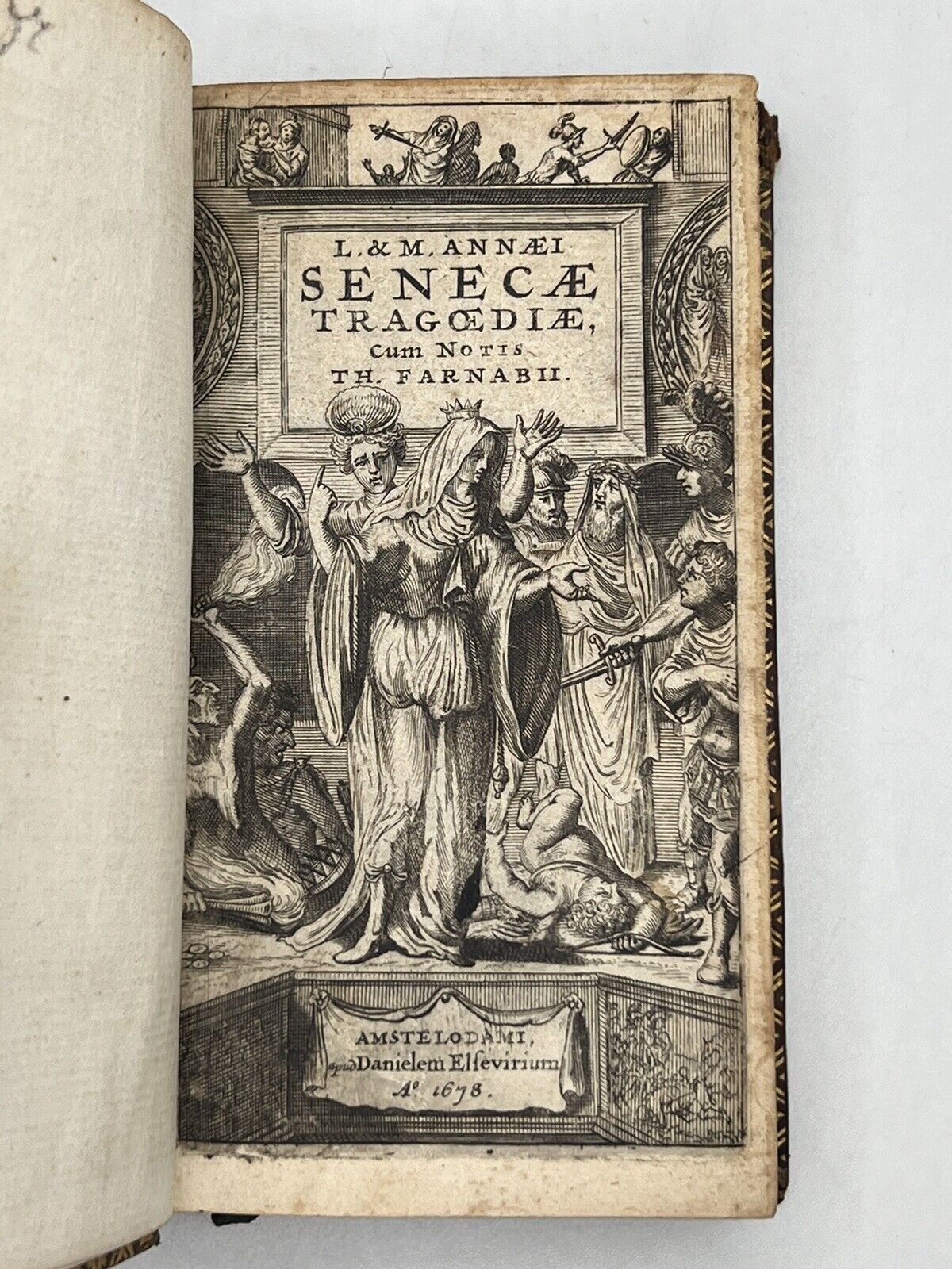 The Tragedies of Seneca 1678 Elzevir Press