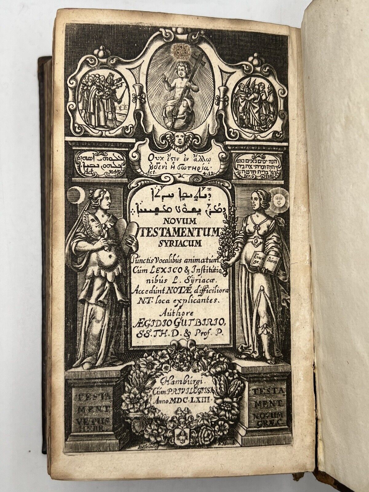 Syriac New Testament 1663-7 First Edition