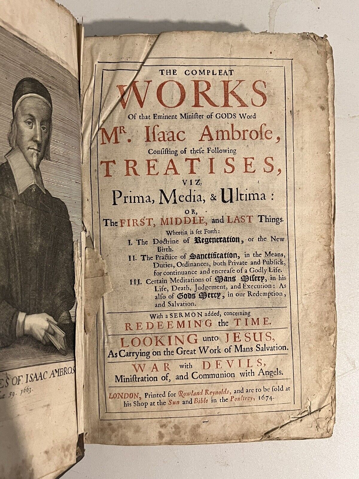 The Works of Isaac Ambrose 1674