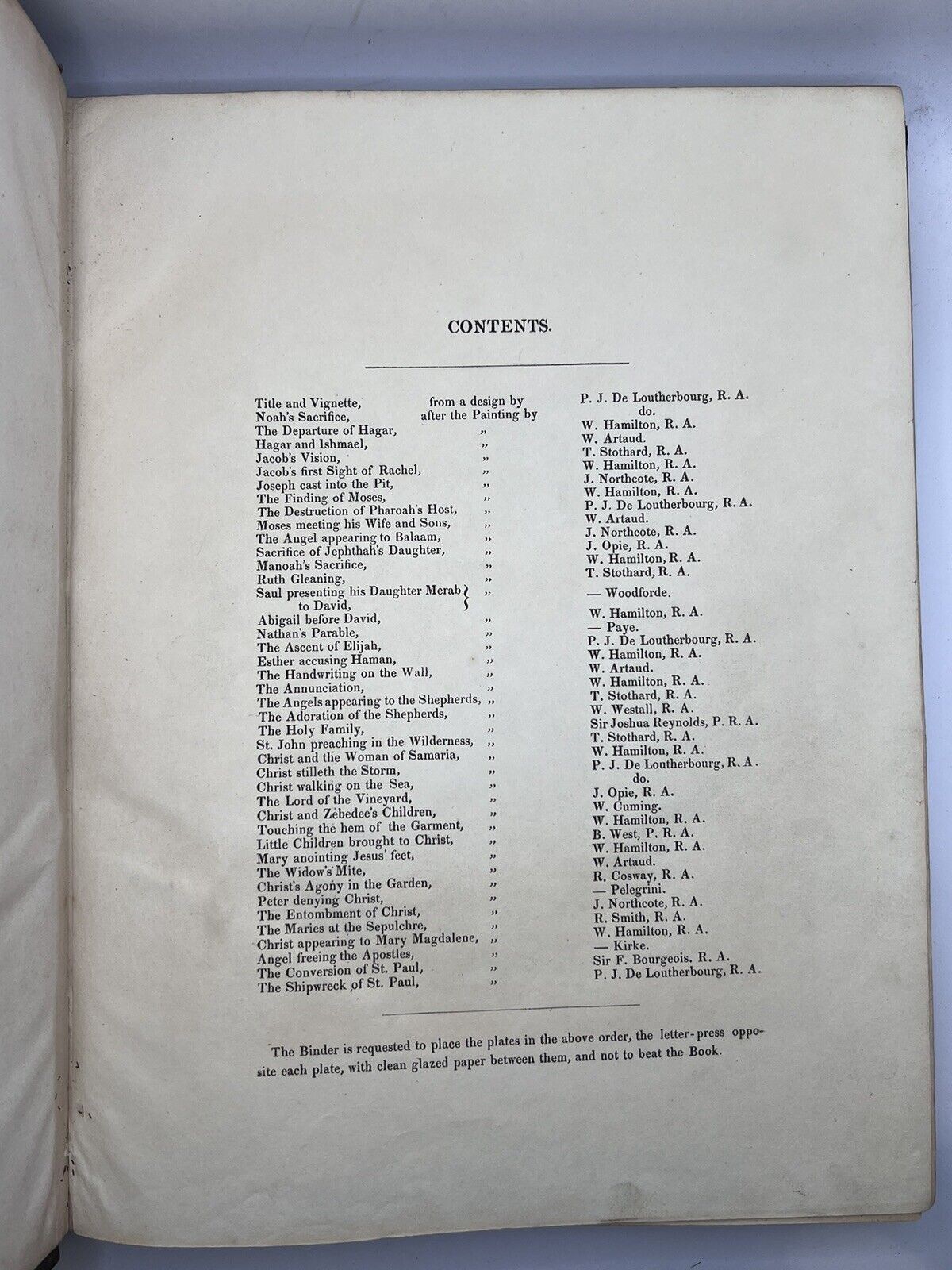 The Pictorial History of the Bible 1834-5