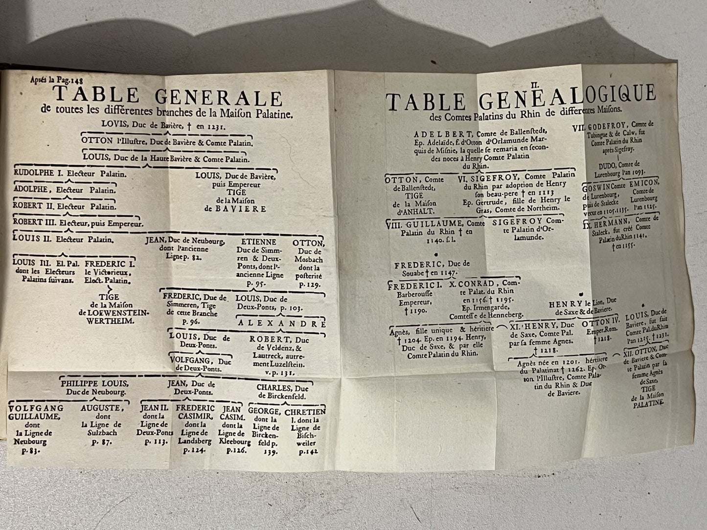 An Abridged History of the Palatine House by Abbé Schannat 1740