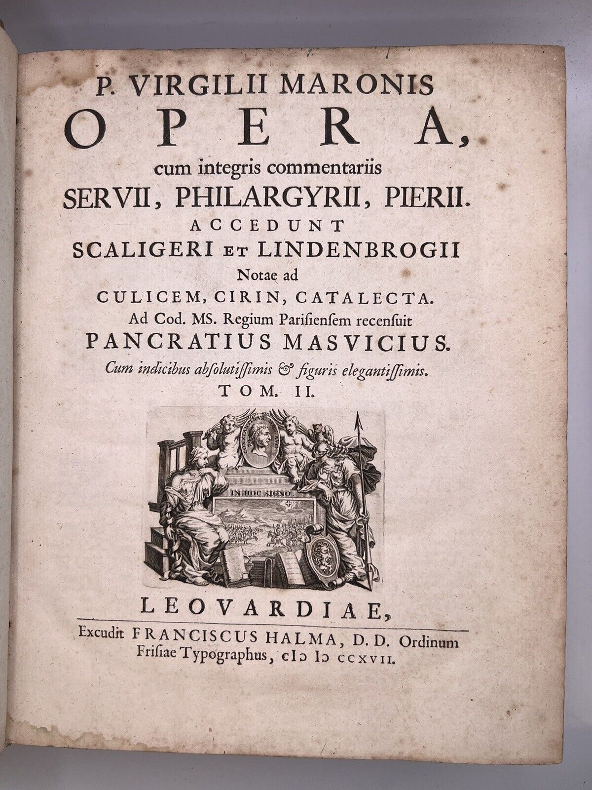 The Works of Virgil 1717 Vol II. Aenied