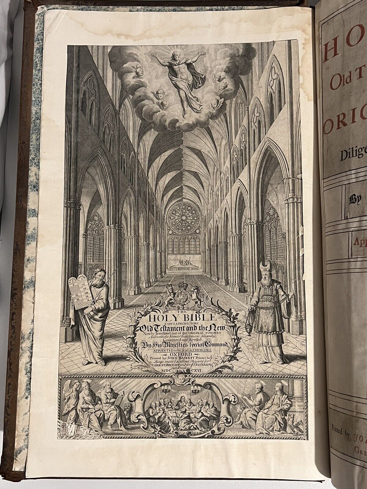 The Vinegar Bible 1716-1717 John Baskett