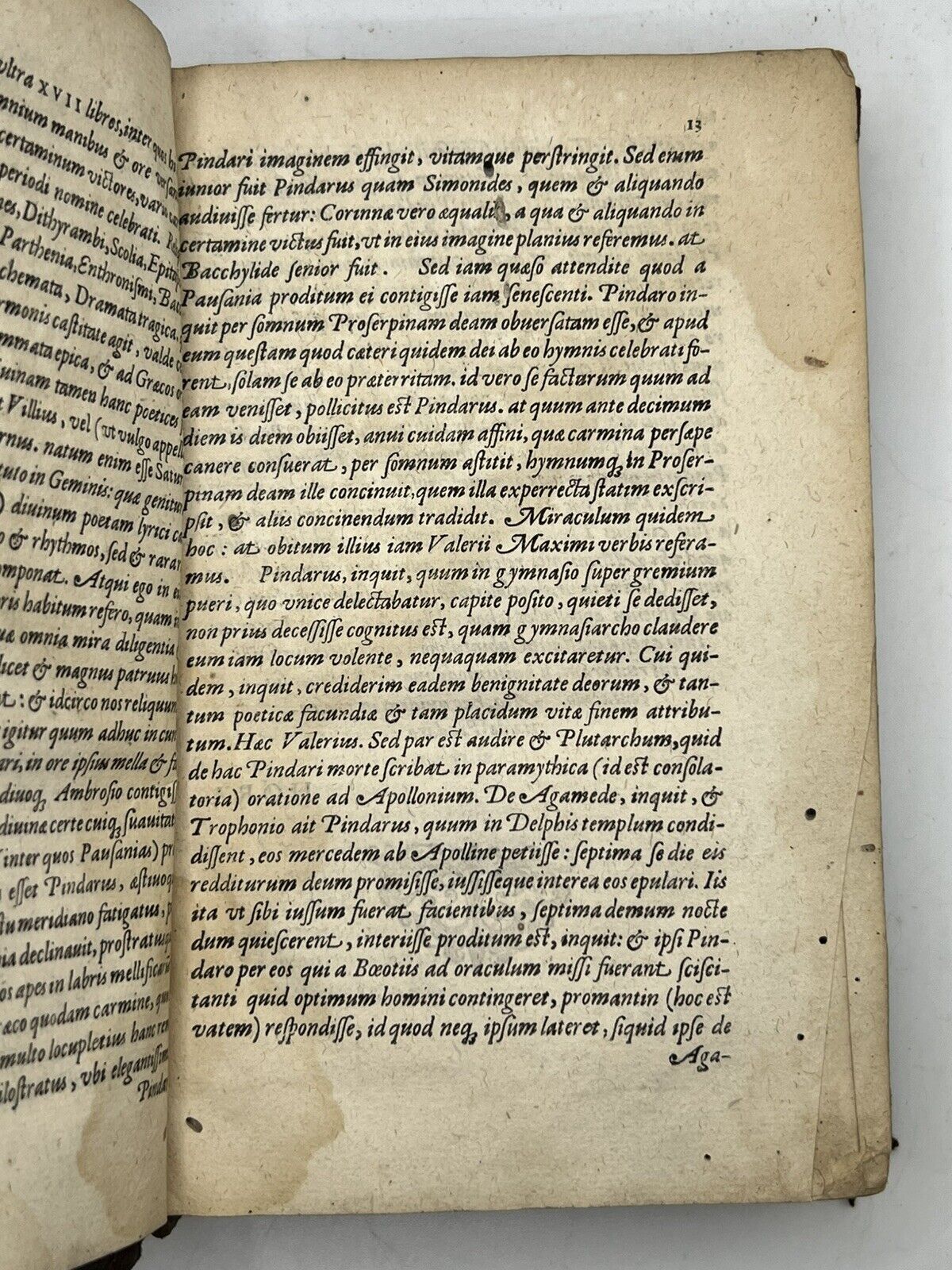 Pindar's Odes 1598 - with Sappho, Anacreon, etc .