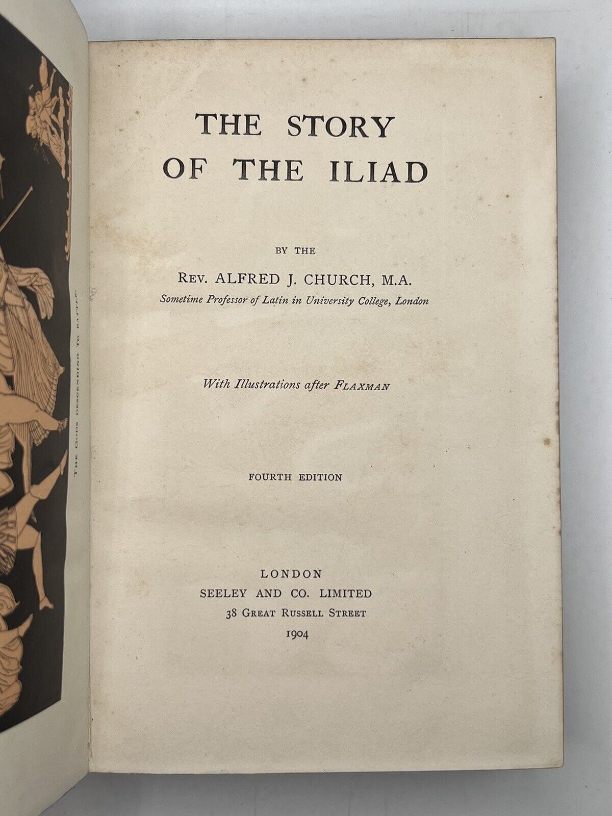 The Story of Homer's Iliad 1904