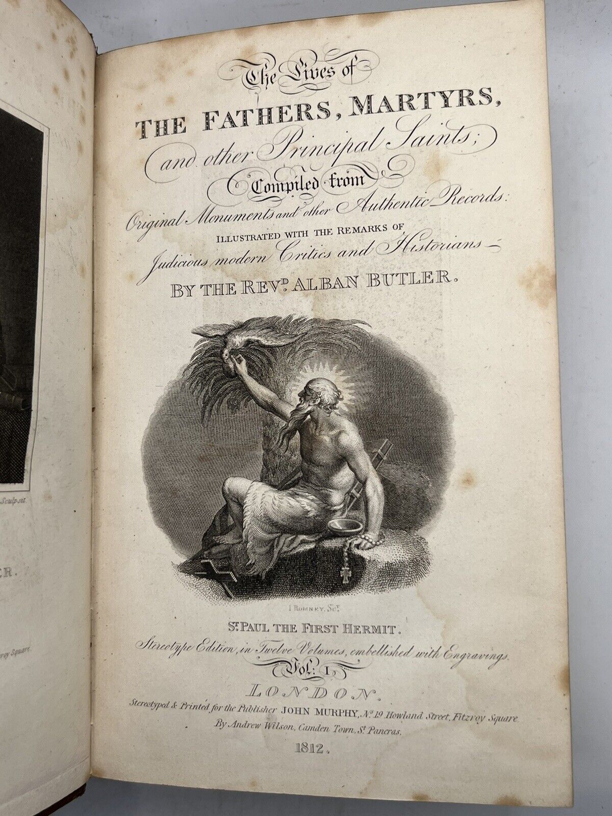 Butler's Lives of the Fathers, Martyrs, and Saints 1854