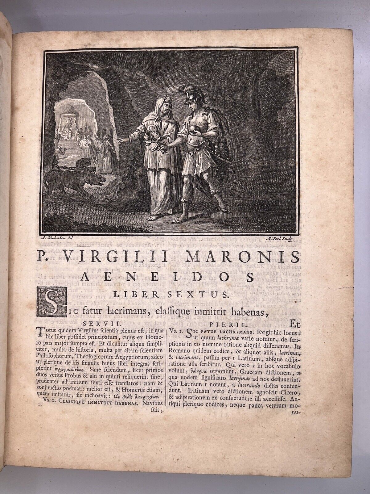 The Works of Virgil 1717 Vol II. Aenied
