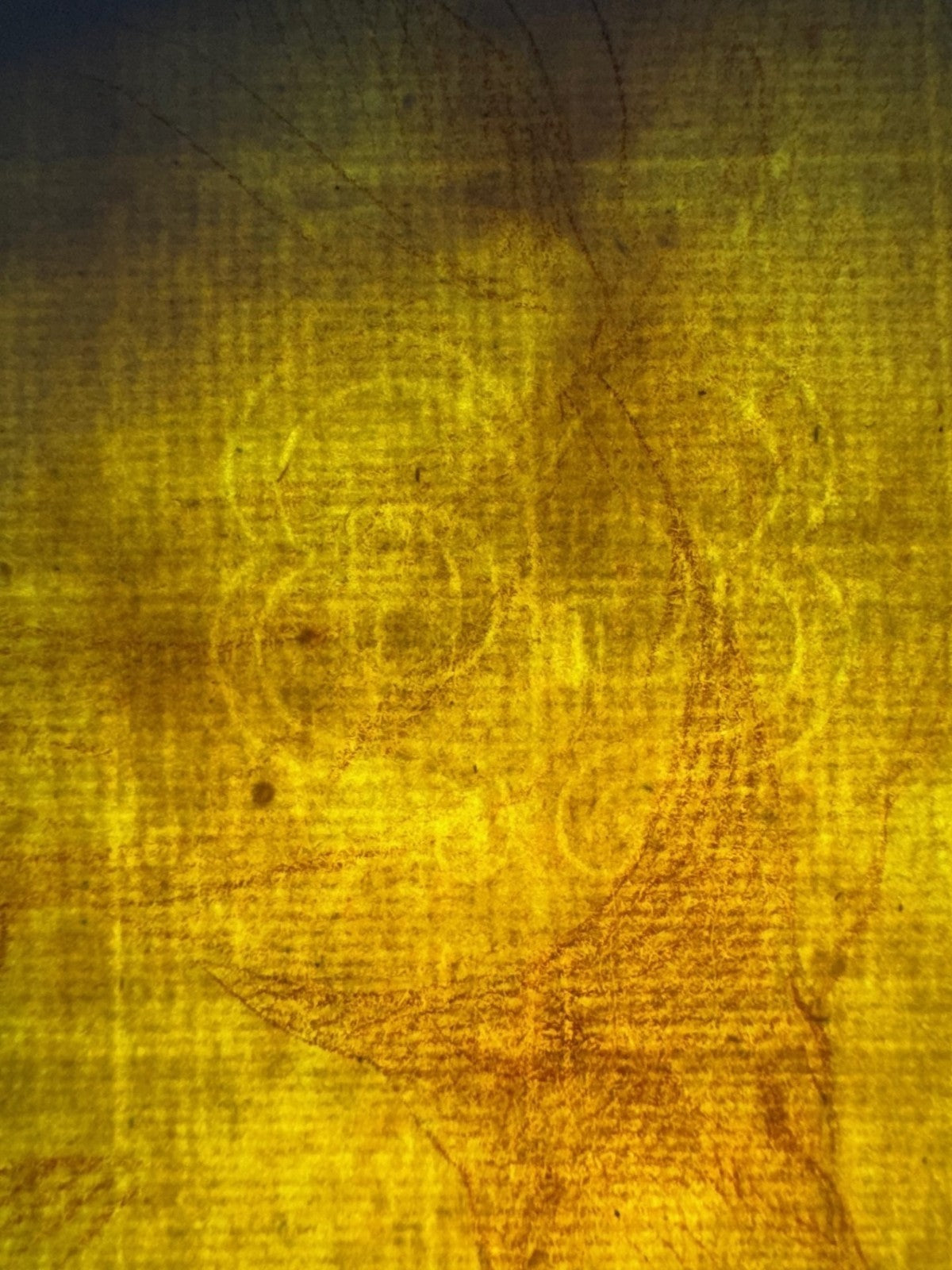 Circle of MICHELANGELO c.1550; Sketch for the Sistine Chapel Last Judgement