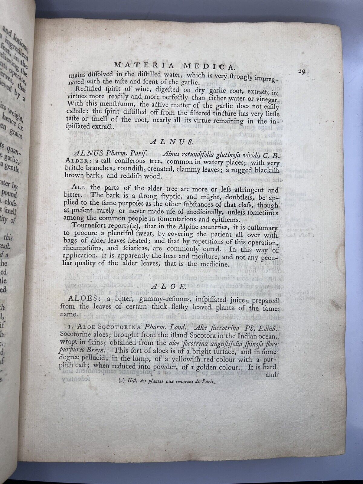 An Experimental History of the Materia Medica 1761 First Edition