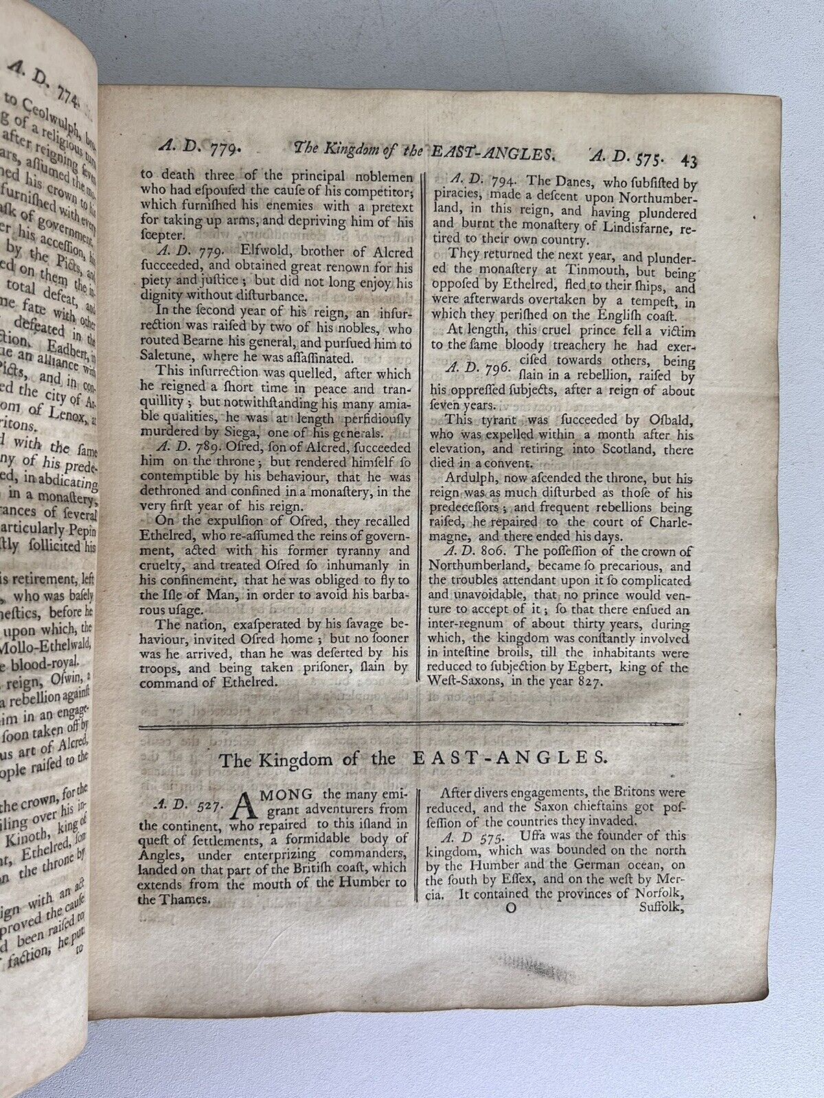 The History of England by Hugh Clarendon c.1768