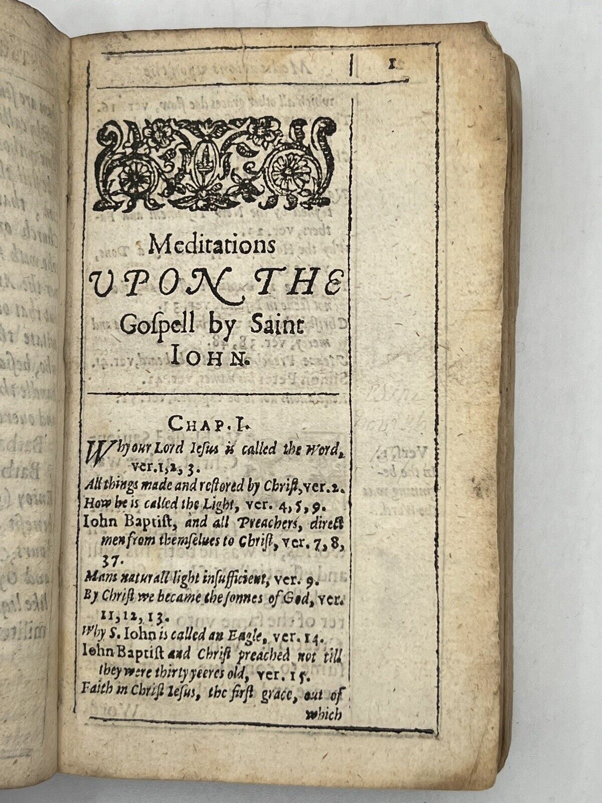 Meditations Upon the Gospel of John 1625