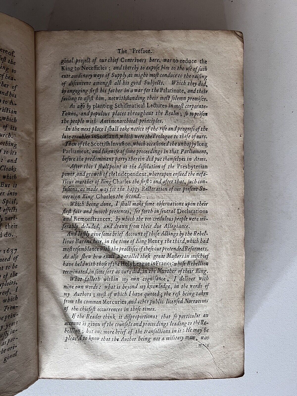 A View of the Troubles in England by William Dugdale 1681