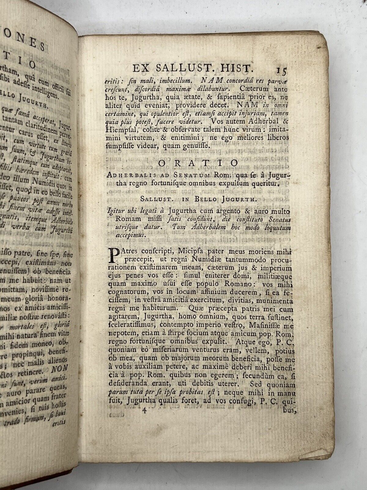 Sermons and Orations from Latin Historians 1756