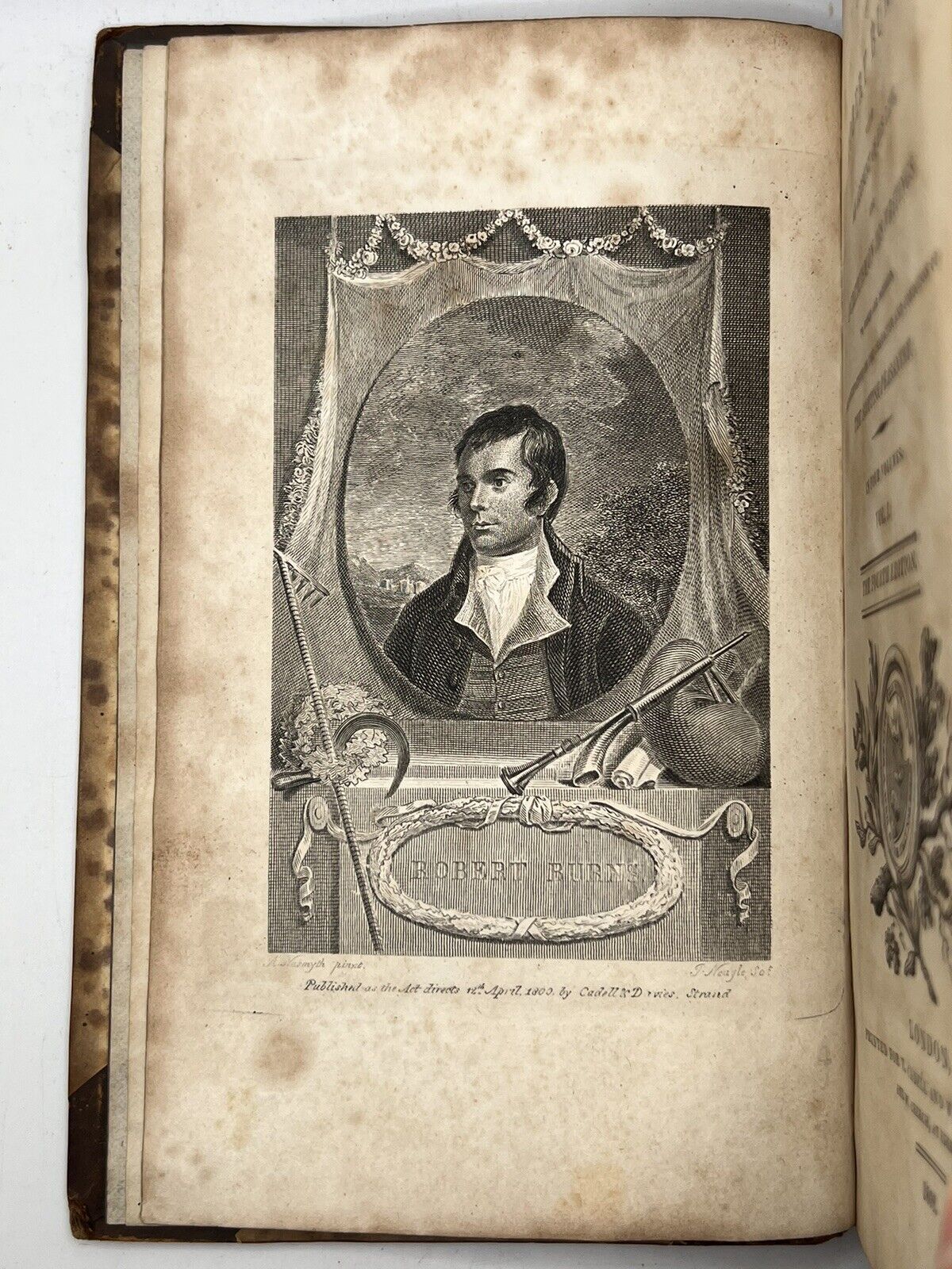 The Works of Robert Burns 1803 4th Edition