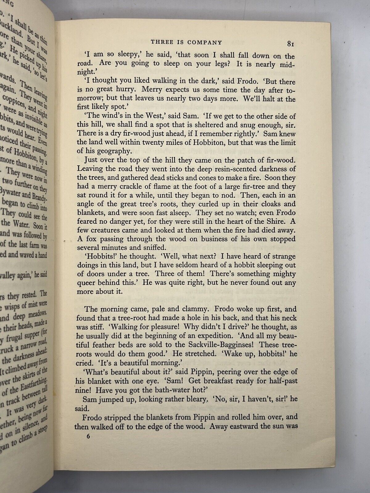 The Fellowship of the Ring by J.R.R. Tolkien 1954 First Edition Second Impression