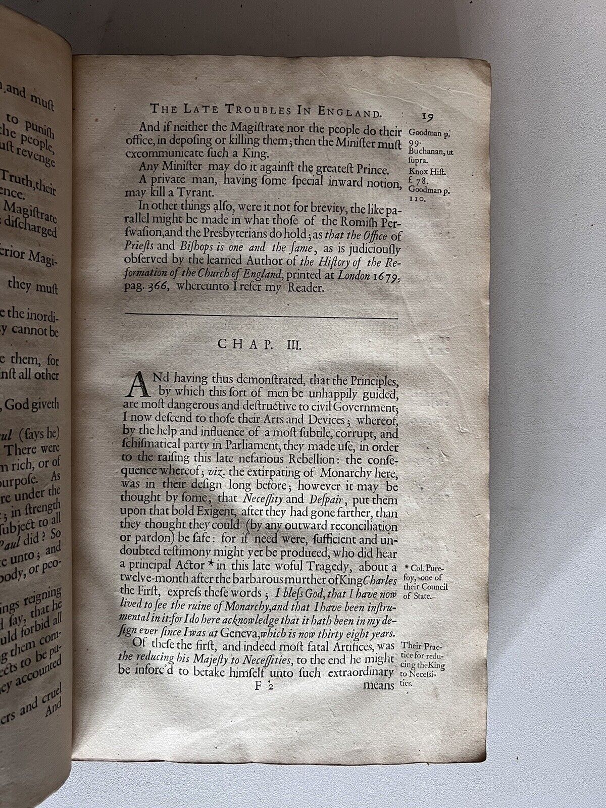 A View of the Troubles in England by William Dugdale 1681