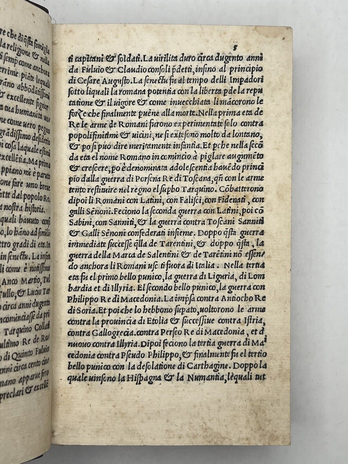 Appian's Ancient Roman History 1519 First Edition