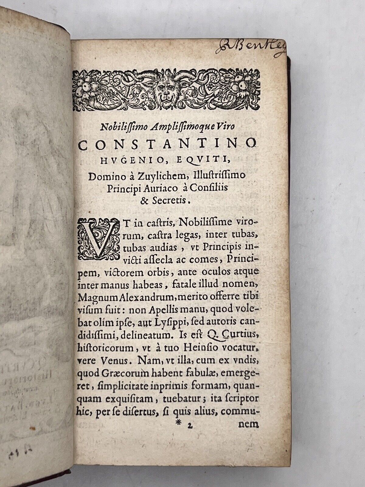The History of Alexander the Great 1633 Elzevir Press