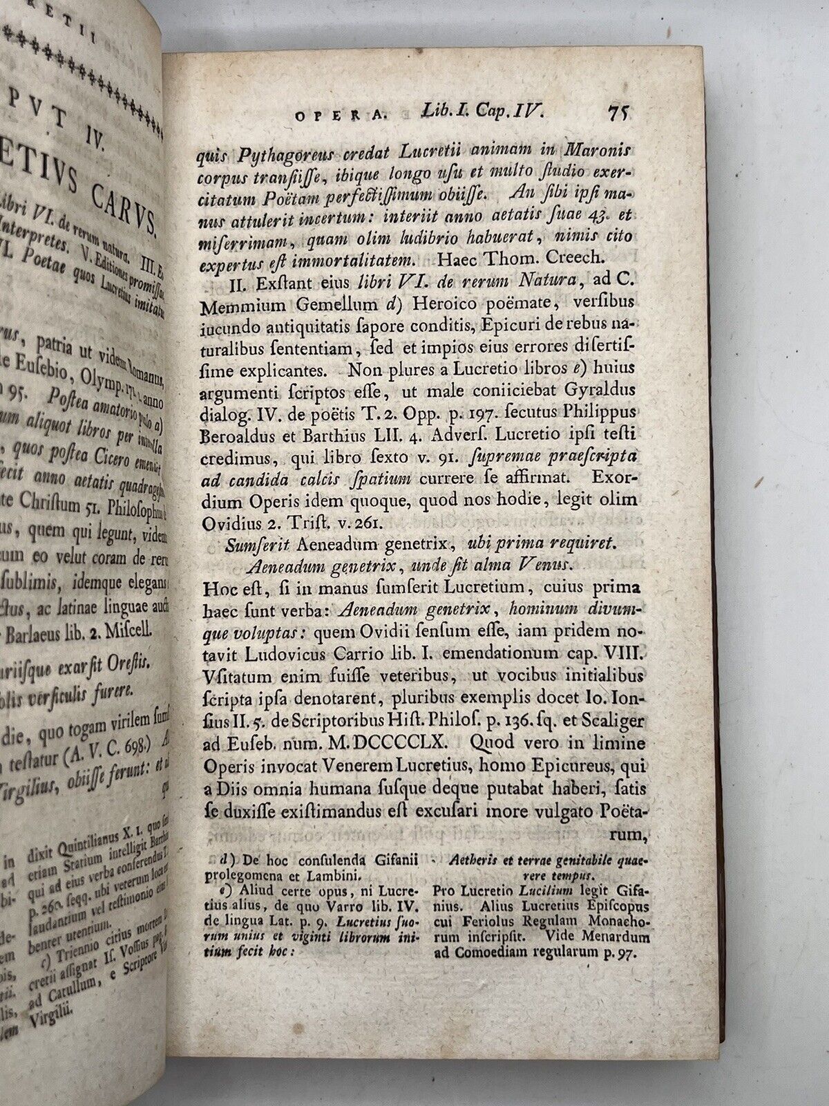 Bibliotheca Latina by Johann Fabricius 1773