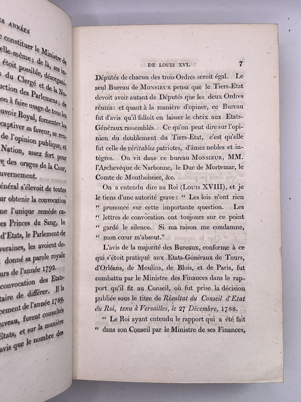 Life of Louis XVI by Francois Hue 1806