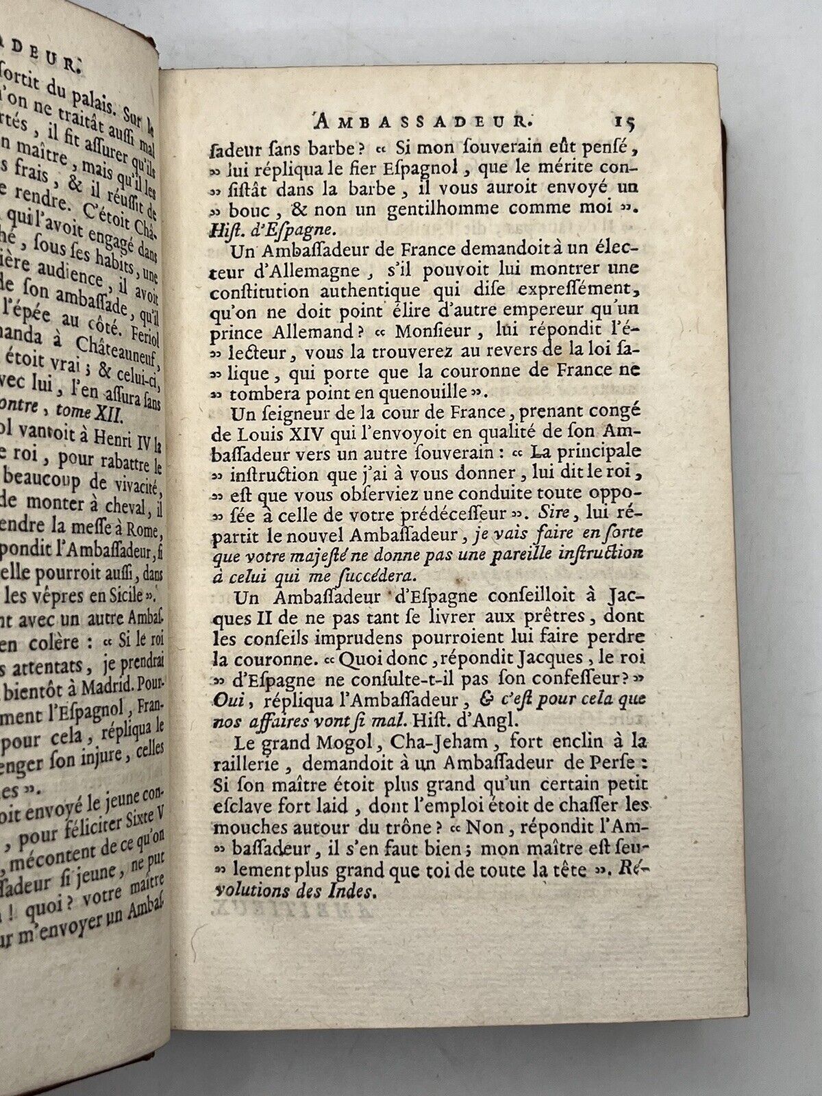 Dictionary of Anecdotes by Francois LaCombe 1766