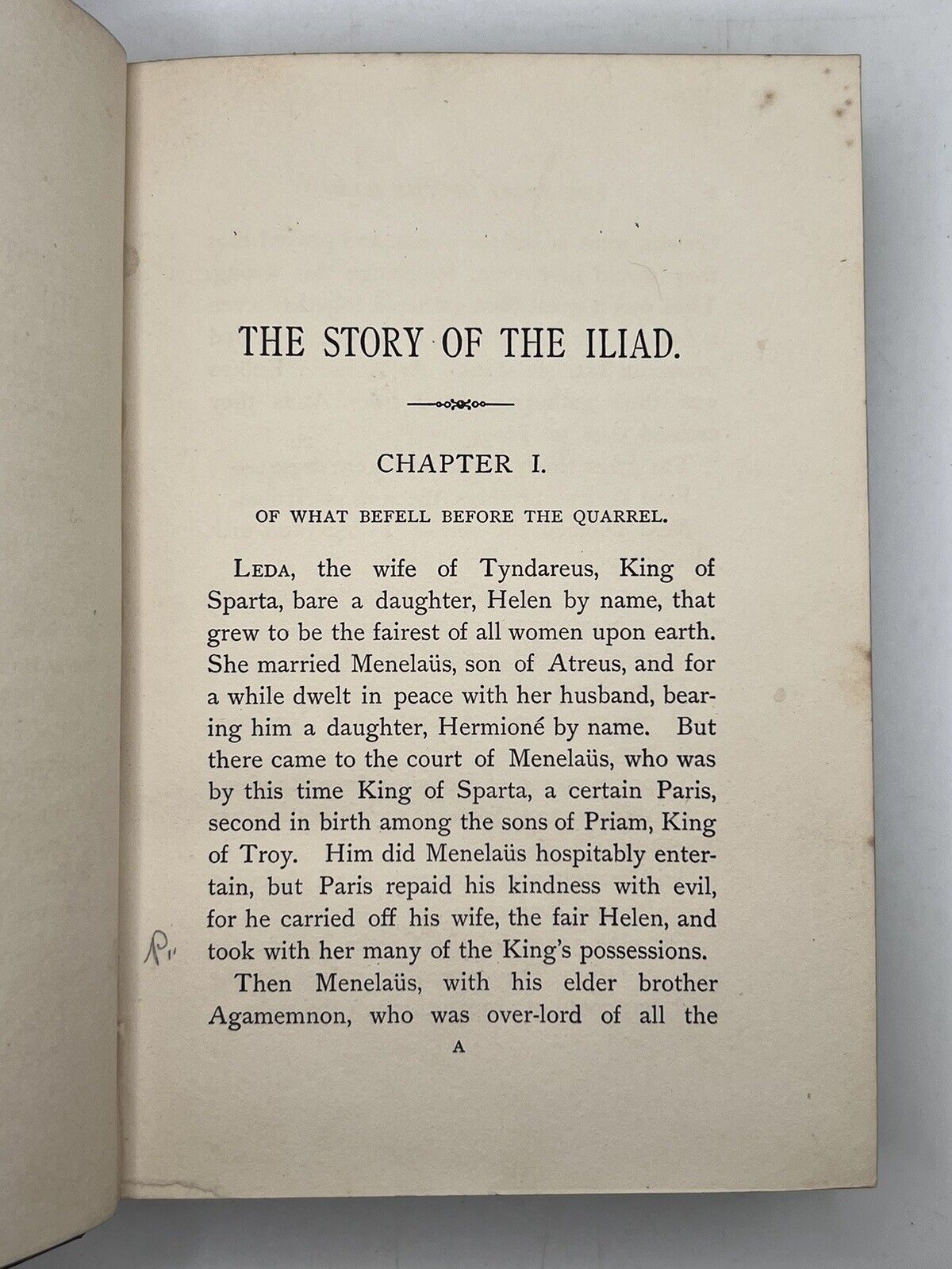 The Story of Homer's Iliad 1904