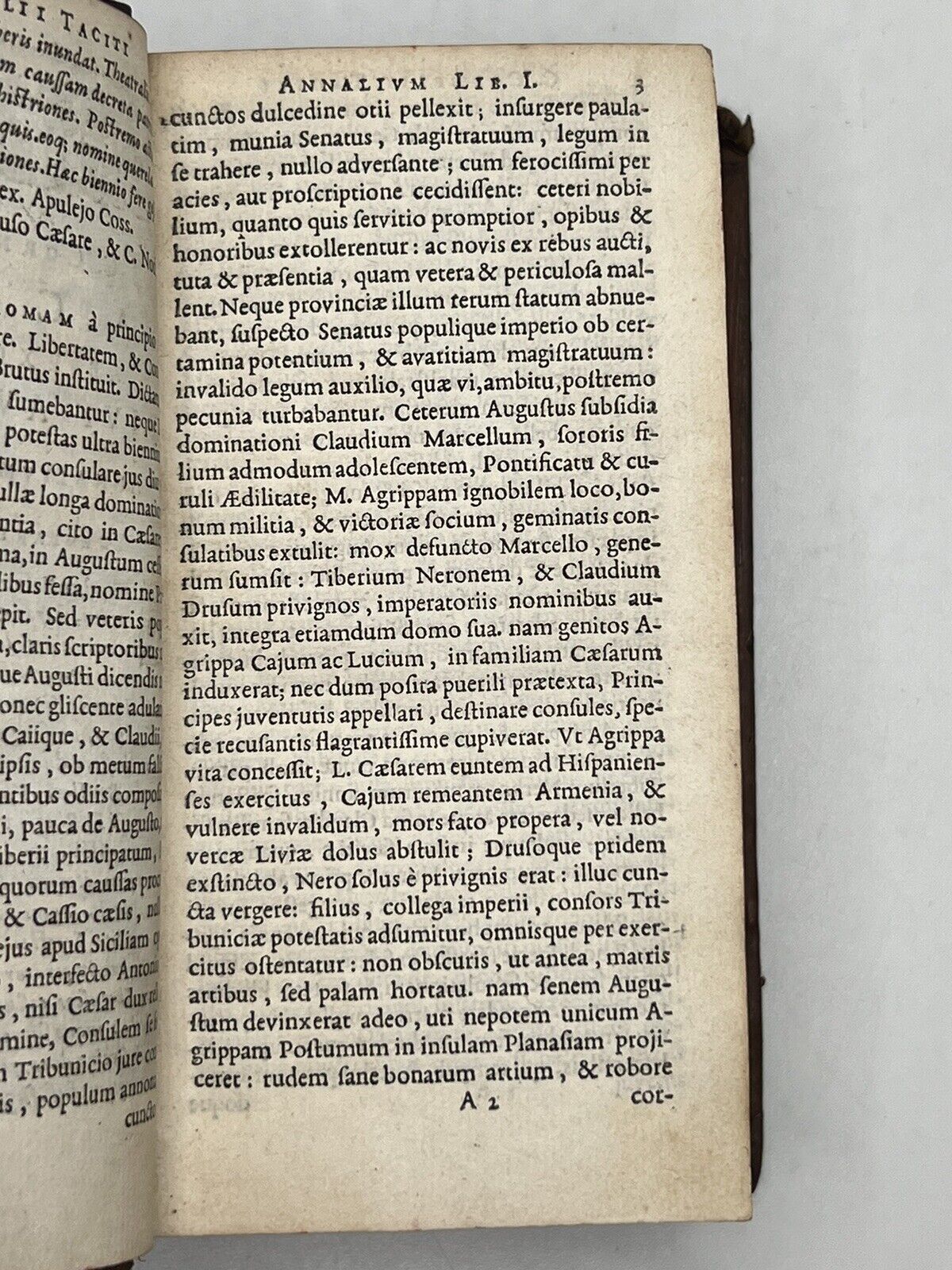 The Works of Tacitus 1640 Elzevir Press